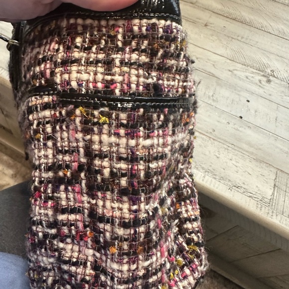 Authentic COACH tweed purse - EUC! - Picture 5 of 6